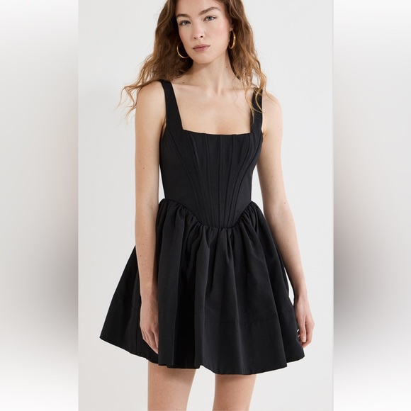 STAUD Dresses & Skirts - Staud Landscape Dress – Black – Size 8– New with Tags